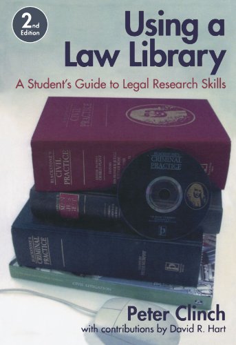 Using A Law Library: A Student's Guide to Legal Research Skills (Blackstone Press) von Oxford University Press